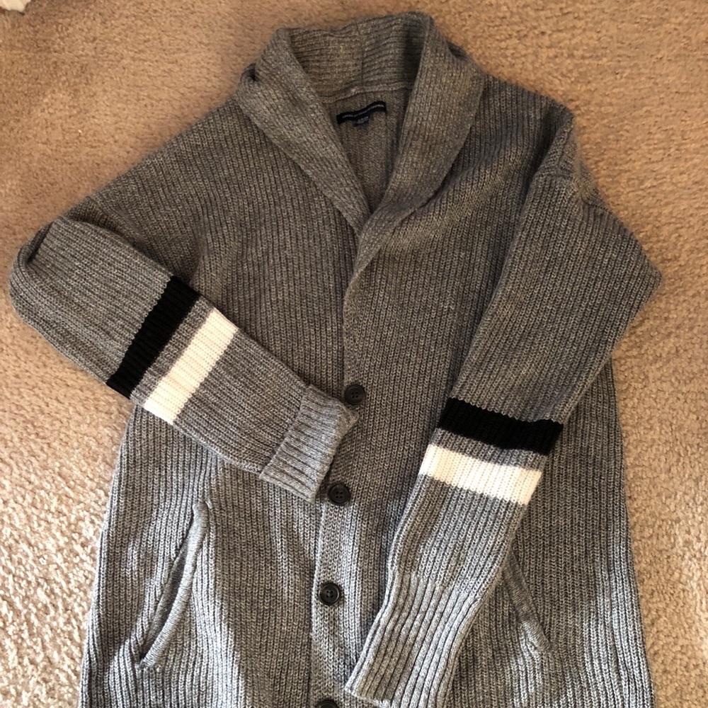 Gray Cardigan